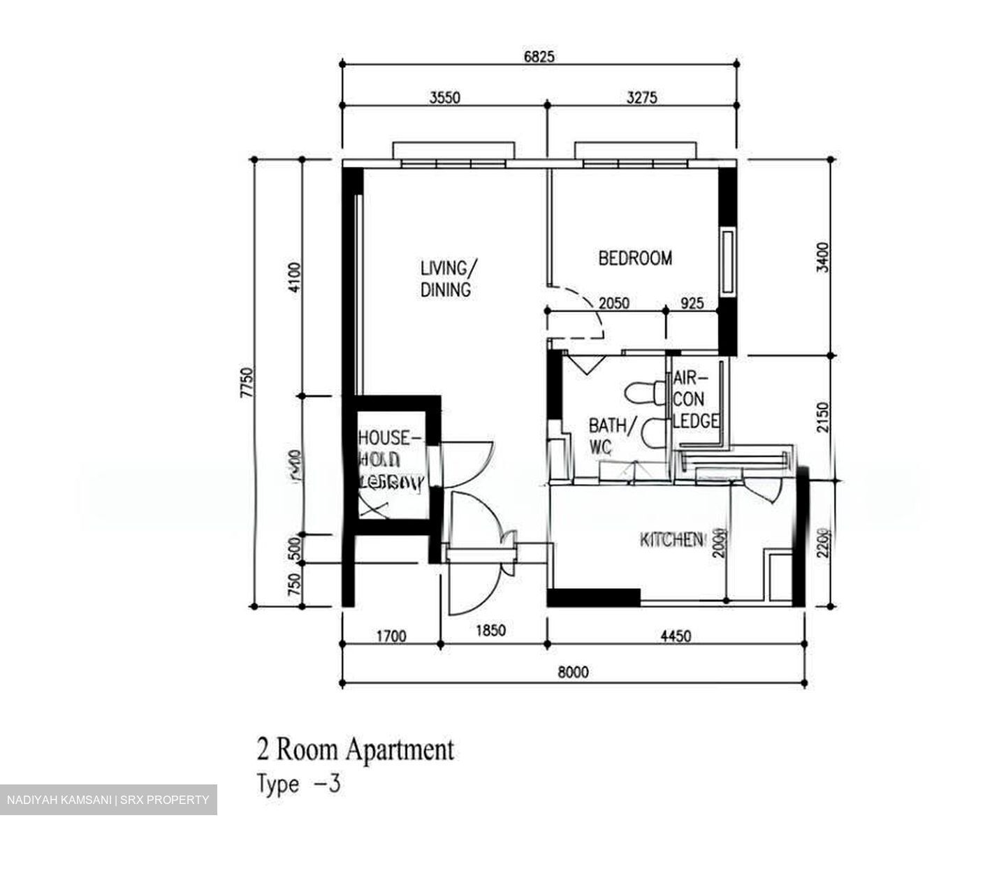 Blk 560A Spring Haven @ Jurong (Jurong West), HDB 2 Rooms #637686401